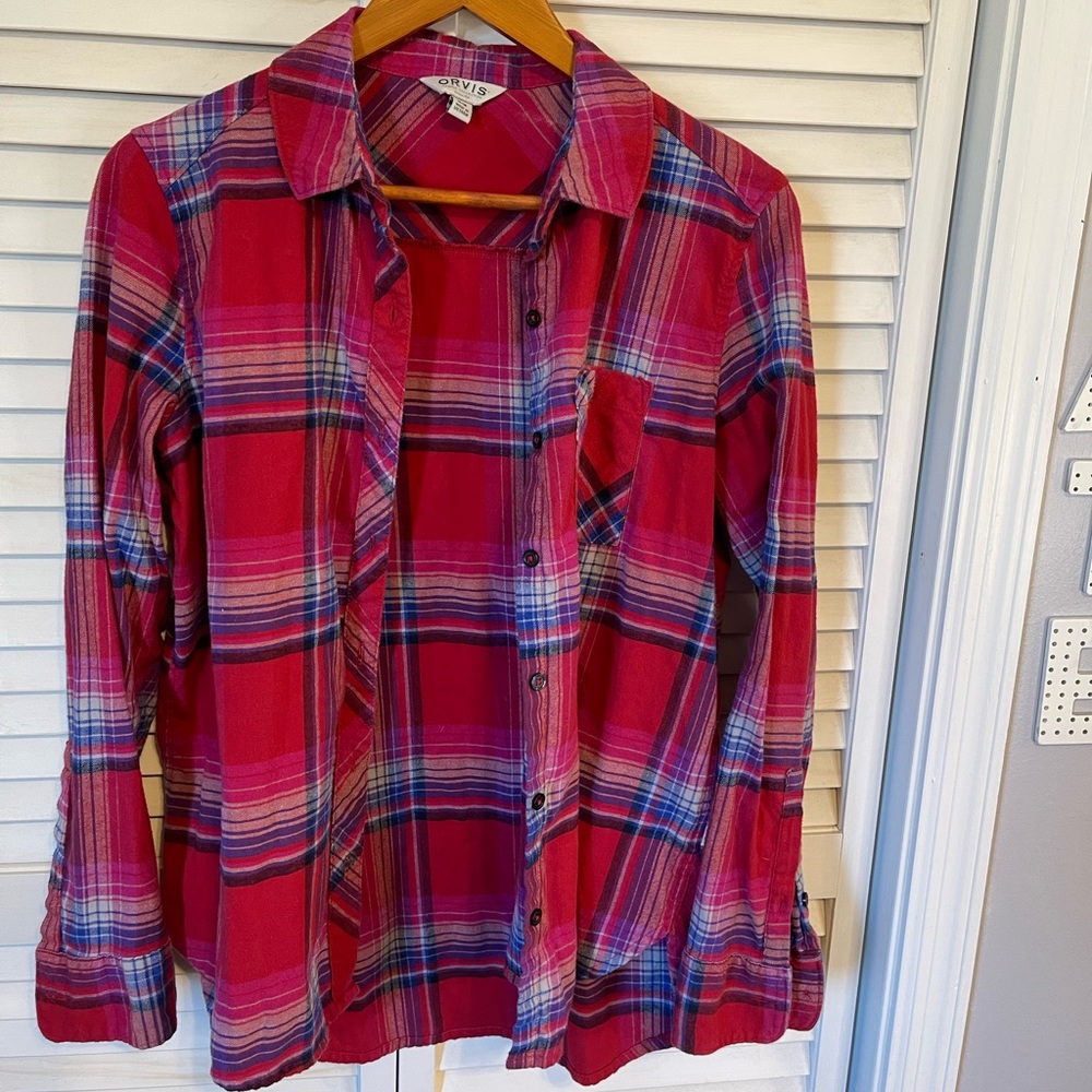 Women’s Orvis Classic Collection Flannel Size Medium